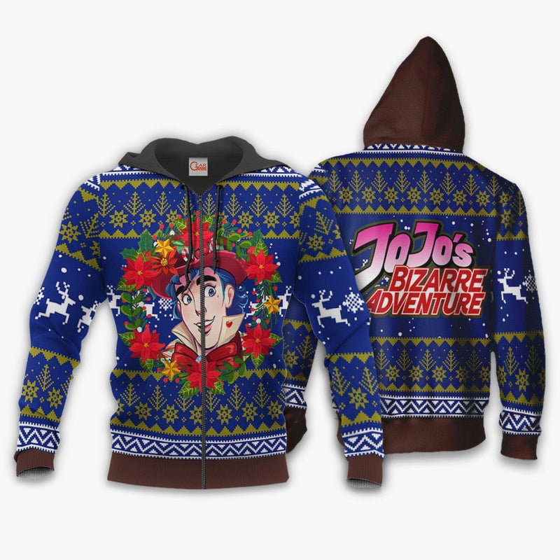 Jonathan Joestar Ugly Christmas Sweater VA11