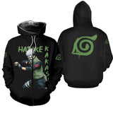 Hatake Kakashi Shirt Konoha Symbol Hoodie Sweater