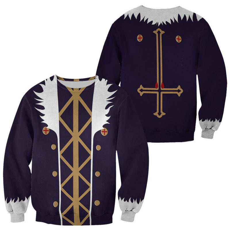 Chrollo Lucilfer Uniform Shirt Hoodie Jacket