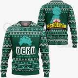 Izuku Midoriya Ugly Christmas Sweater Deku Xmas Shirt