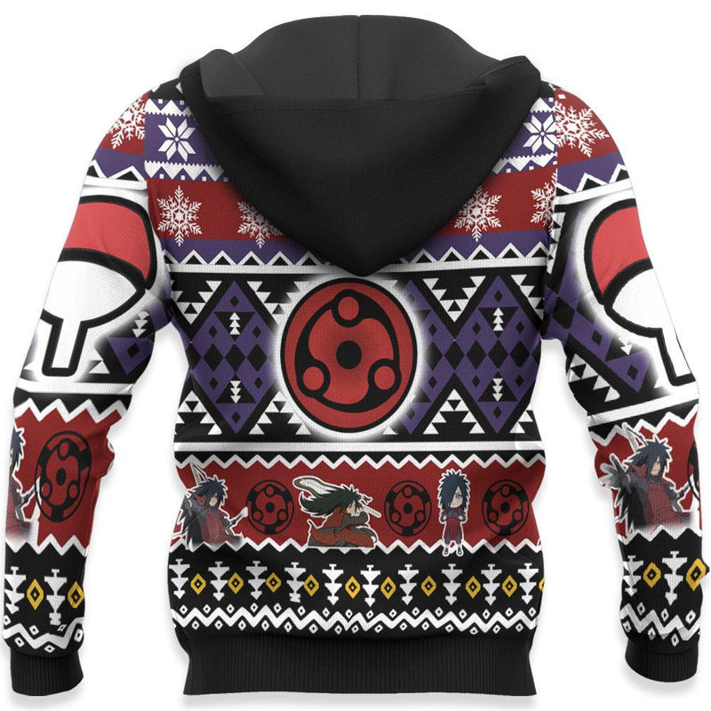 Uchiha Madara Christmas Sweater Anime Xmas Gifts Idea