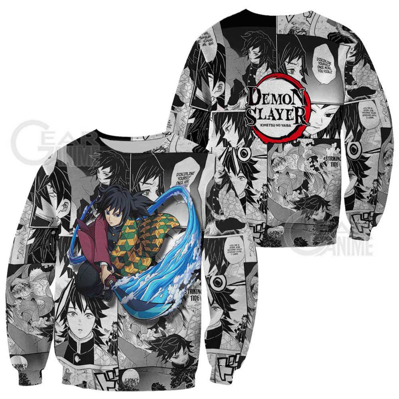 Giy Tomioka Hoodie Mix Manga KNY Shirt