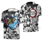 Giy Tomioka Hoodie Mix Manga KNY Shirt