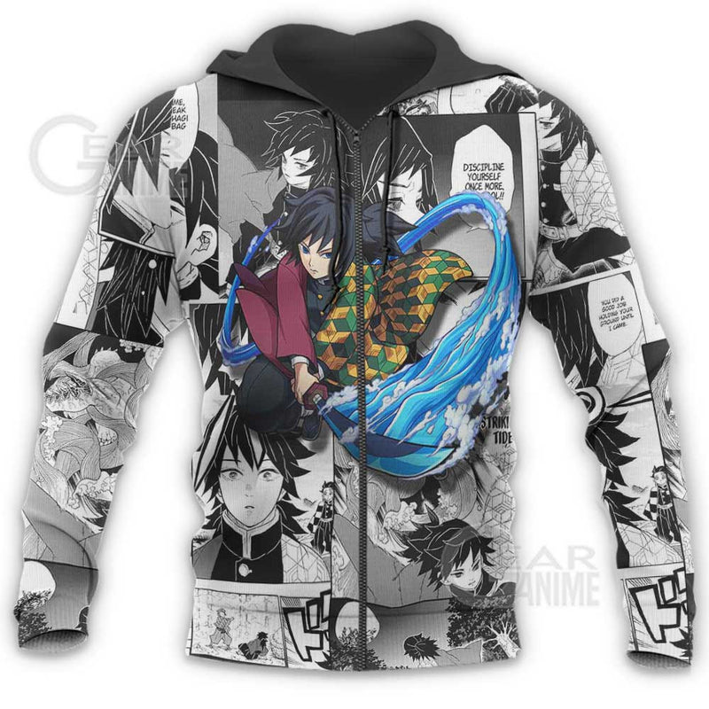 Giy Tomioka Hoodie Mix Manga KNY Shirt