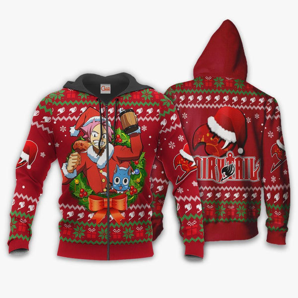 Natsu Dragneel Ugly Christmas Sweater Xmas VA11