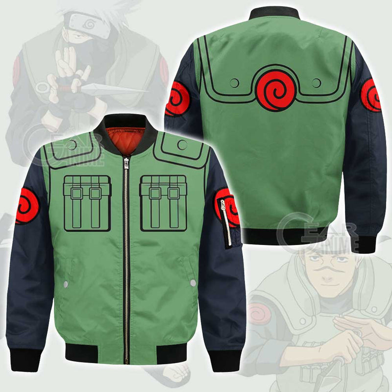 Konoha Jounins Uniform Costume Shirt Leaf Village Anime