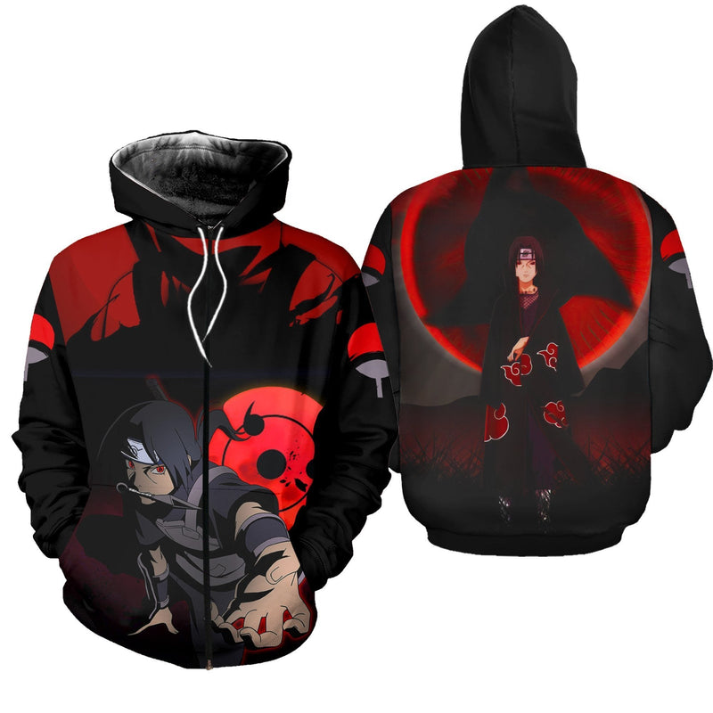 Itachi Sharingan Eyes Shirt Akatsuki Hoodie Sweater