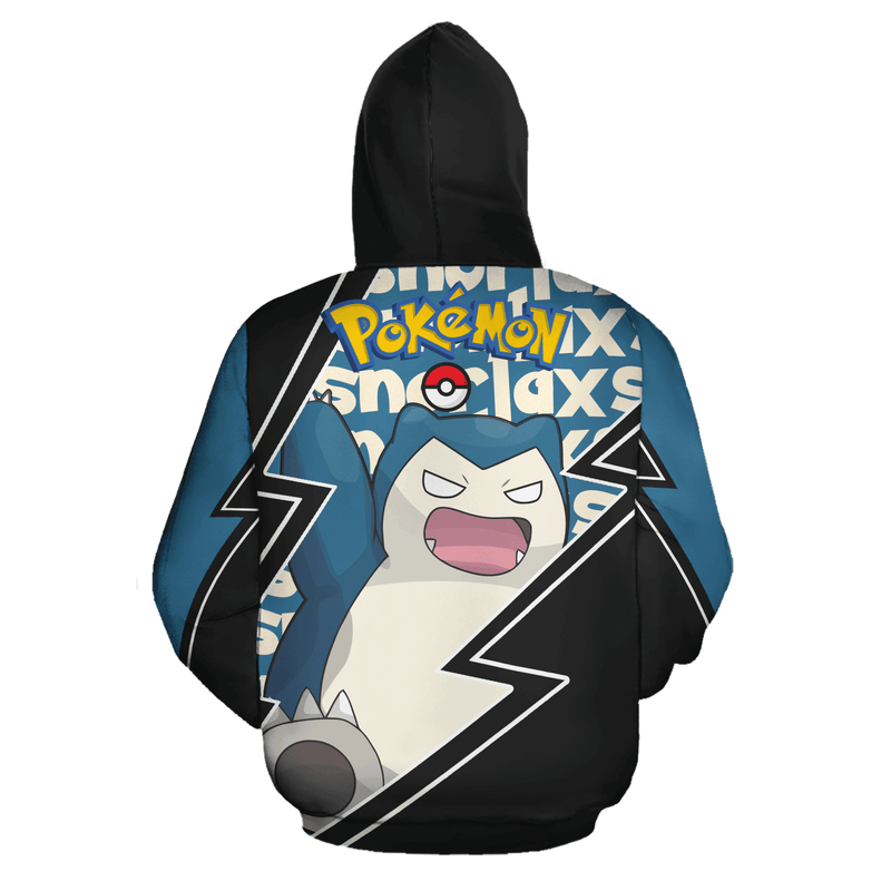 Snorlax Zip Hoodie Costume Shirt Fan VA06