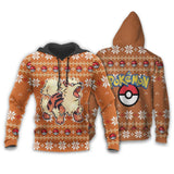 Ugly Christmas Sweater Anime Arcanine Xmas Gift