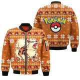 Ugly Christmas Sweater Anime Arcanine Xmas Gift