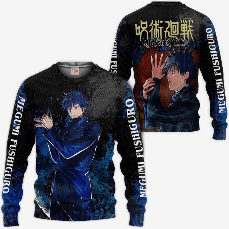 Megumi Fushiguro Hoodie Shirt Anime Jacket