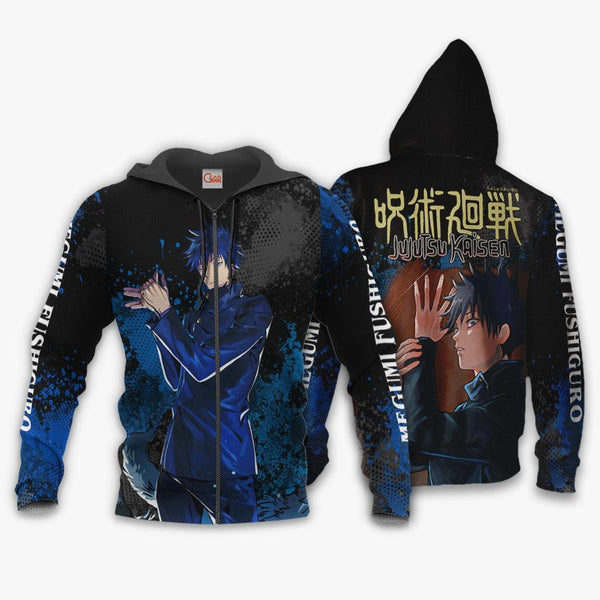 Megumi Fushiguro Hoodie Shirt Anime Jacket