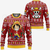 Luffy Ugly Christmas Sweater Xmas Shirt VA10