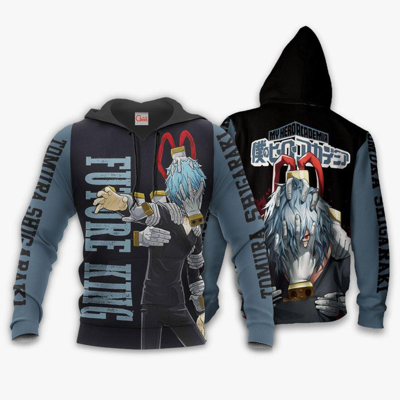 Tomura Shigaraki Shirt Future King Anime Zip Jacket