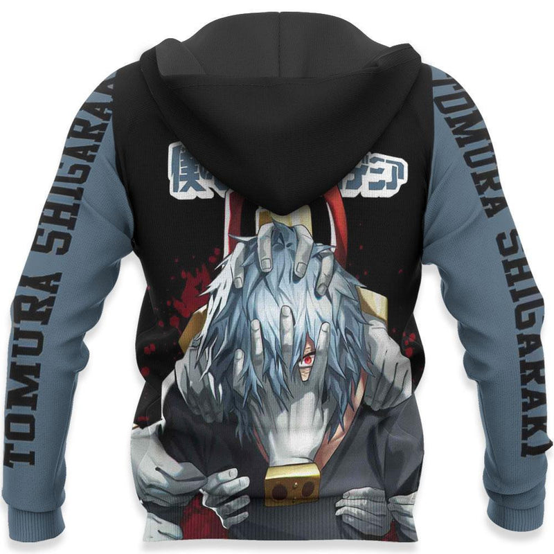 Tomura Shigaraki Shirt Future King Anime Zip Jacket