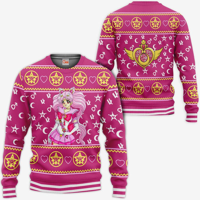 Sailor Chibiusa Ugly Christmas Sweater Xmas Gifts Idea