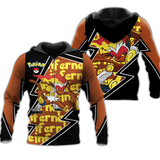 Infernape Zip Hoodie Costume Shirt Fan VA06