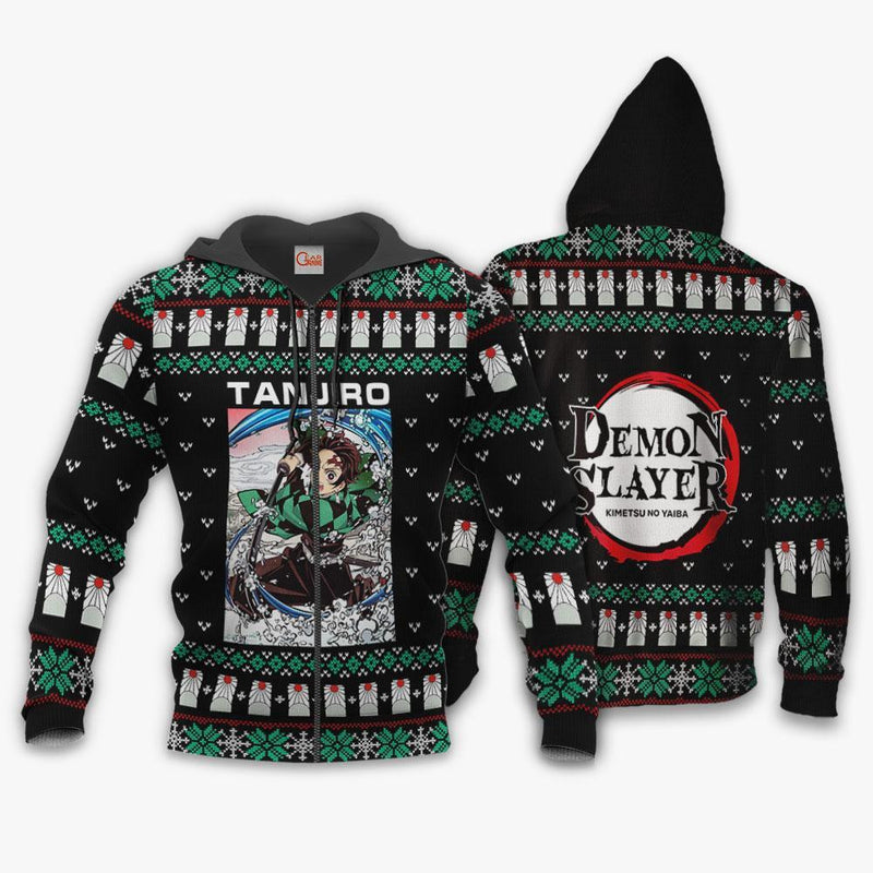 Tanjro Kamado Ugly Sweater Christmas Gift VA10