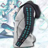 Code 390 Miku Zip Hoodie Jacket Uniform