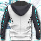 Code 390 Miku Zip Hoodie Jacket Uniform