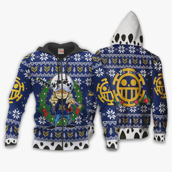 Trafalgar Law Ugly Christmas Sweater Xmas Gift VA10