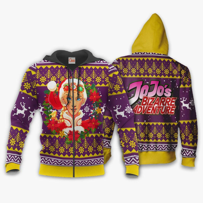 Giorno Giovanna Ugly Christmas Sweater VA11