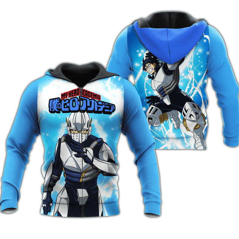 Tenya Iida Zip Hoodie Shirt Fan Gift HA06