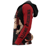 Eijiro Kirishima Shirt Red Riot Anime Zip Jacket