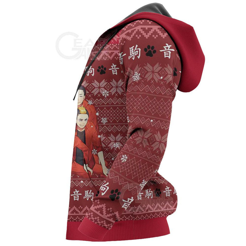 Nekoma High Ugly Christmas Sweater Xmas Shirt VA10