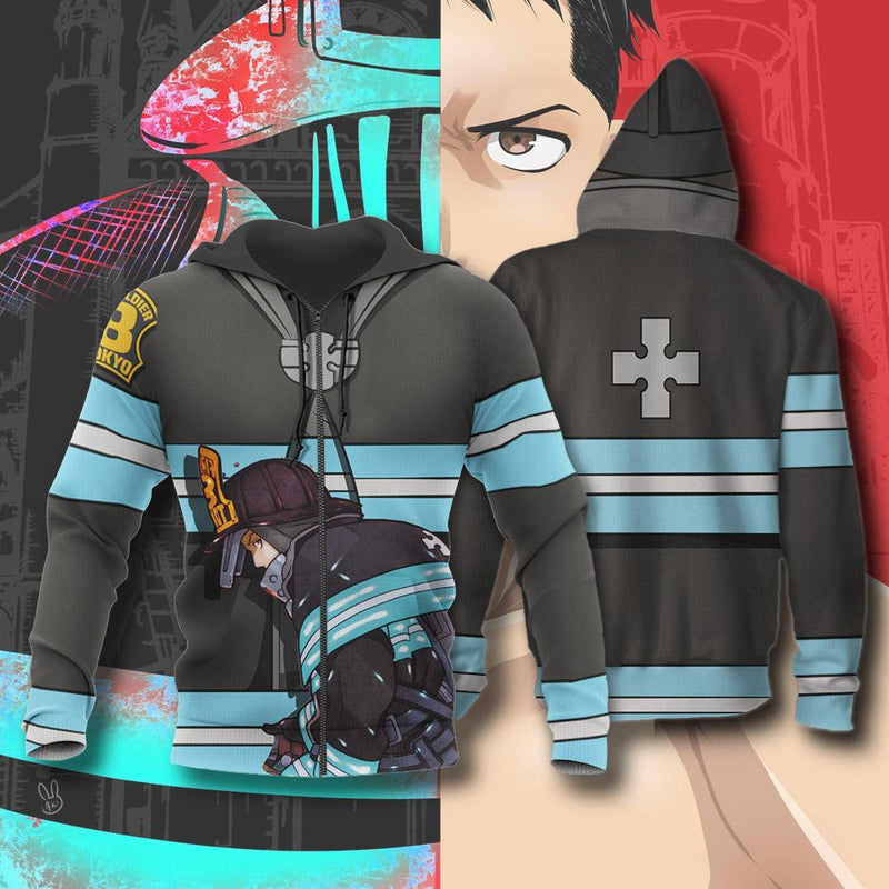 Akitaru Obi Hoodie Shirt Uniform Jacket