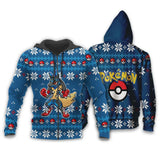 Ugly Christmas Sweater Anime Lucario Xmas Gift