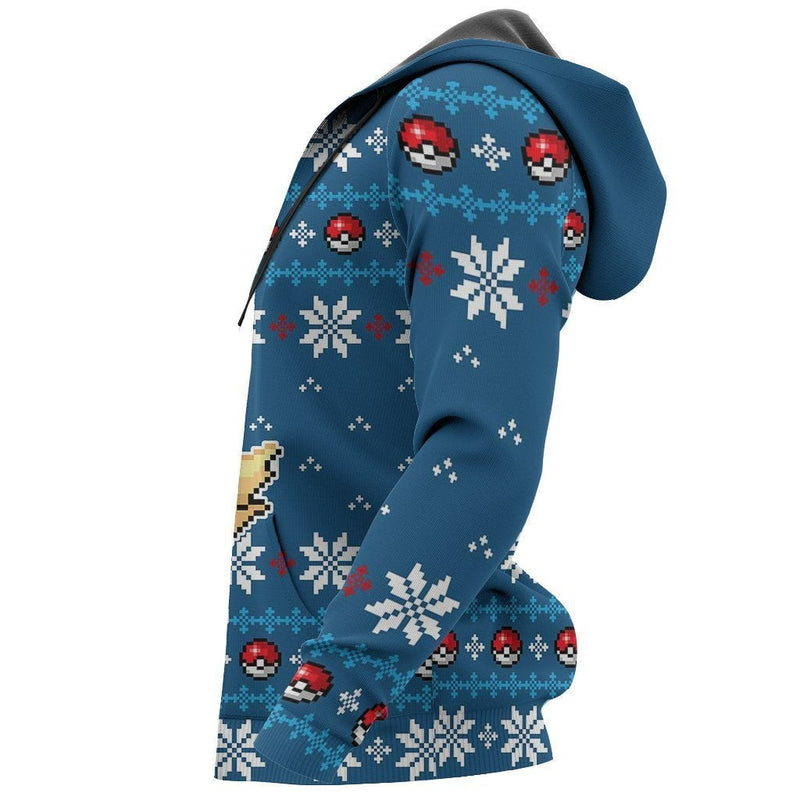 Ugly Christmas Sweater Anime Lucario Xmas Gift