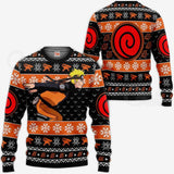 Uzumaki Running Ugly Christmas Sweater Xmas Gift VA10