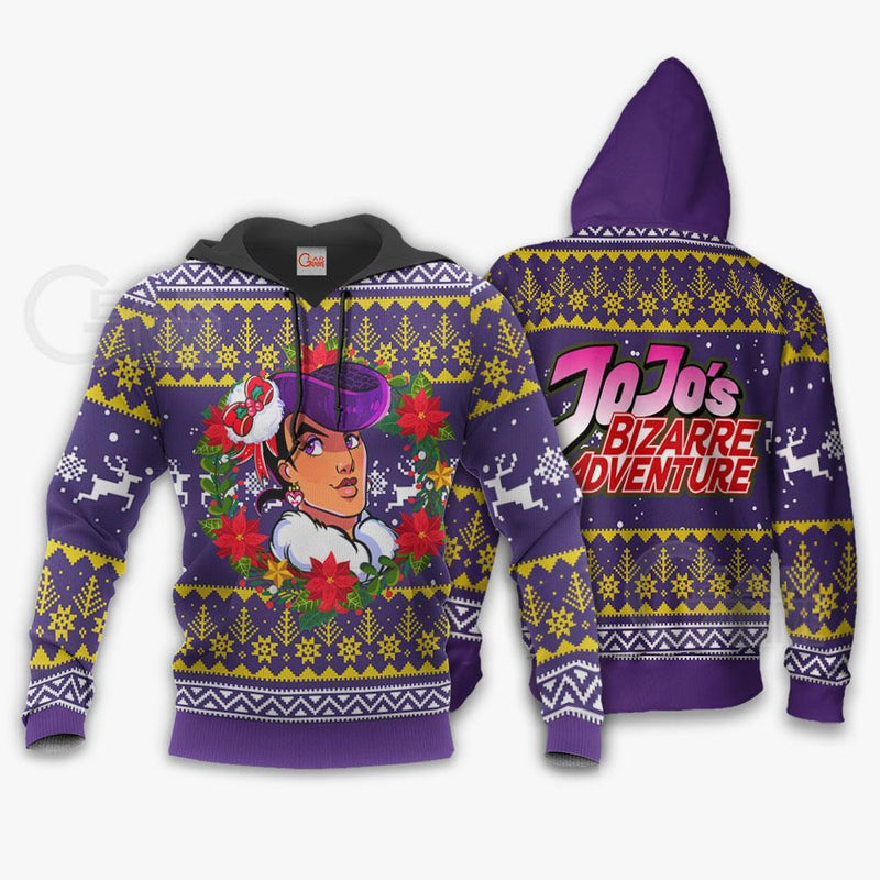 Josuke Higashikata Ugly Christmas Sweater VA11