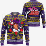 Josuke Higashikata Ugly Christmas Sweater VA11