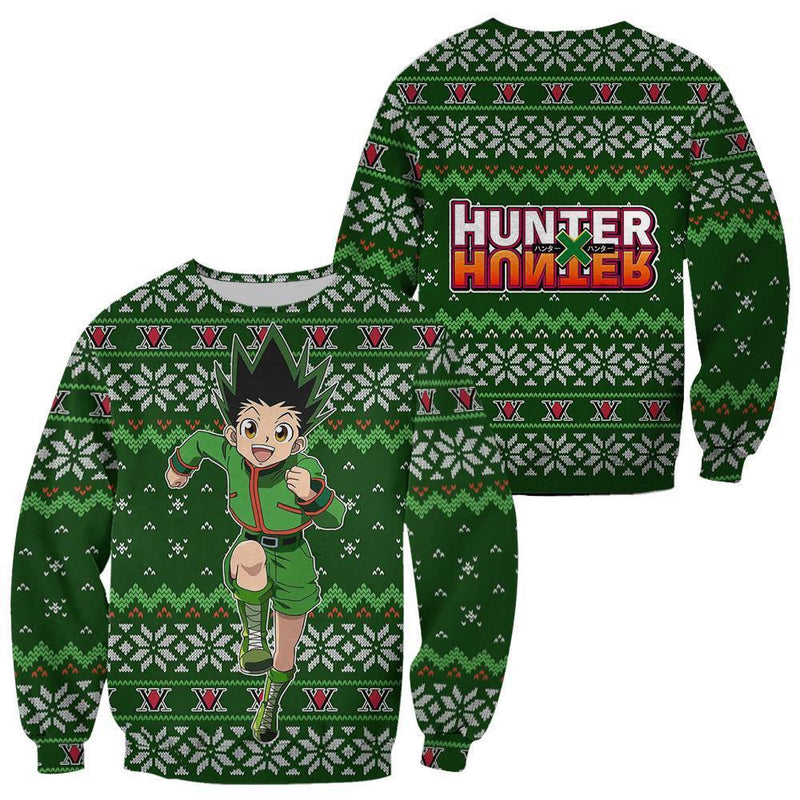 Gon Ugly Christmas Sweater Anime Xmas