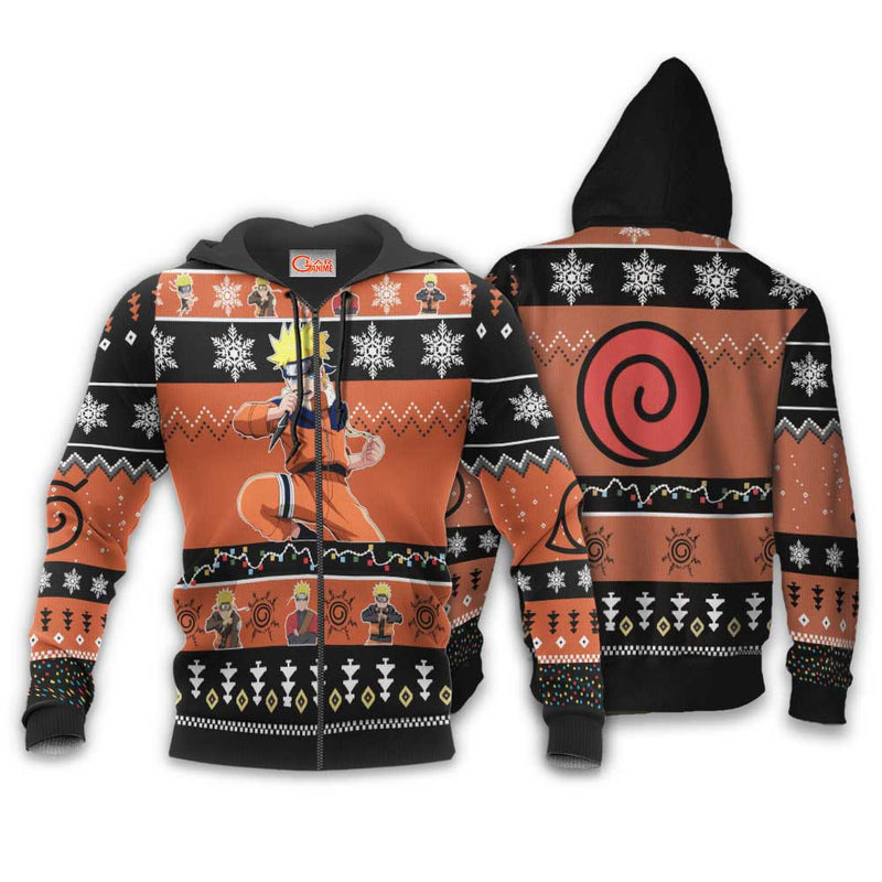 Uzumaki Ugly Christmas Sweater Anime Xmas Gifts Idea