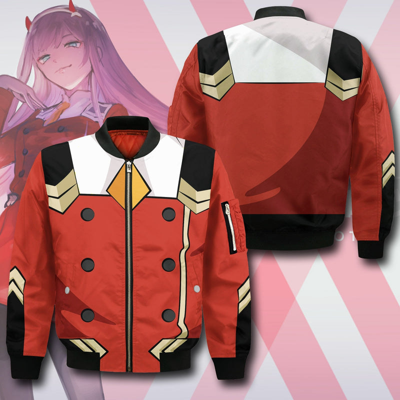 Code 002 Zero Two Uniform Hoodie Jacket Uniform