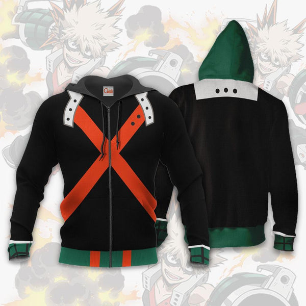 Katsuki Bakugo Shirt Costume Hoodie Sweater