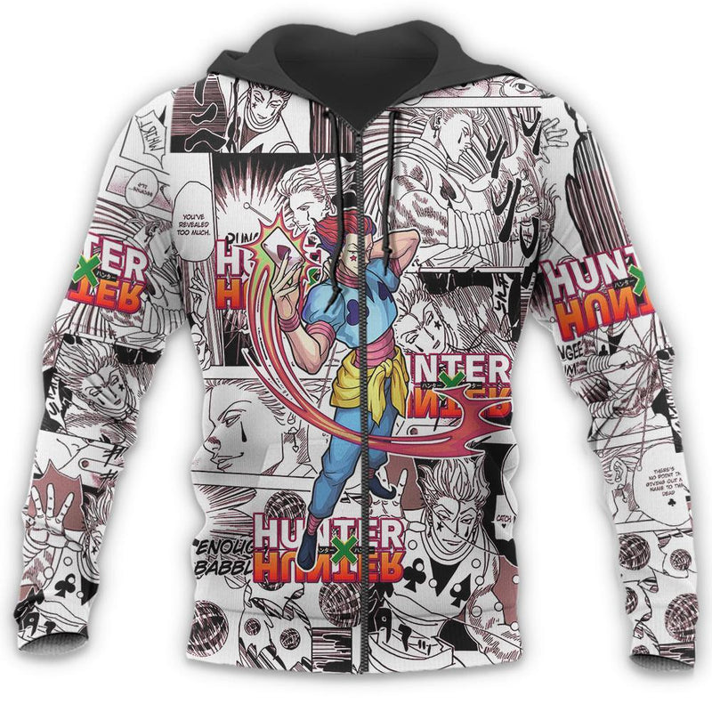 Hisoka Shirt Sweater Hoodie Manga Jacket