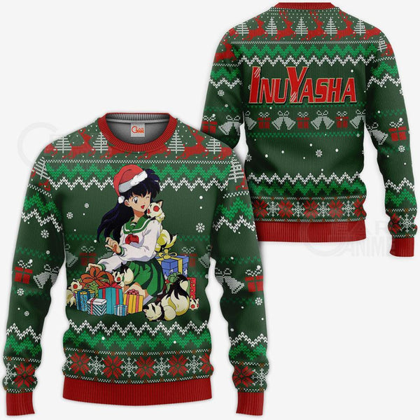 Kagome Ugly Christmas Sweater Inuyasha Xmas Gift VA11