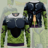 Perfect Cell Costume Hoodie Shirt