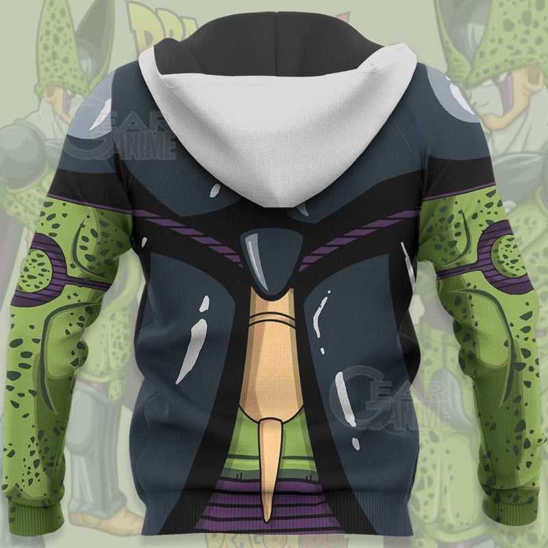 Perfect Cell Costume Hoodie Shirt