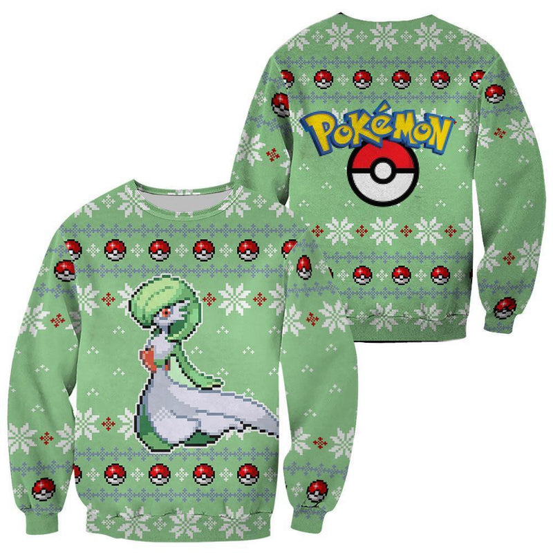 Gardevoir Ugly Christmas Sweater Anime Xmas Gift