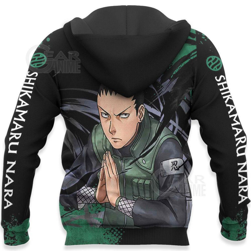 Shikamaru Hoodie Sweater Anime Zip Jacket