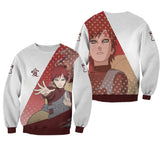 Gaara Shirt Costume Symbol Hoodie Sweater