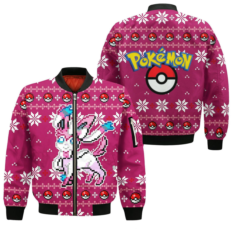 Sylveon Ugly Christmas Sweater Anime Xmas Gift