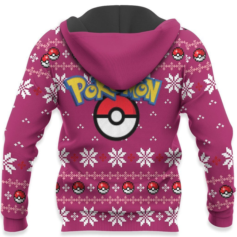 Sylveon Ugly Christmas Sweater Anime Xmas Gift