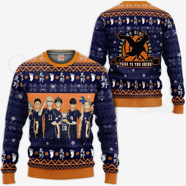 Karasuno Ugly Christmas Sweater Xmas Shirt VA10