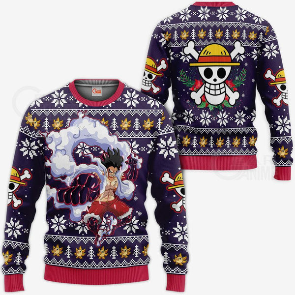 Luffy Gear 4 Ugly Christmas Sweater Xmas Gift VA10